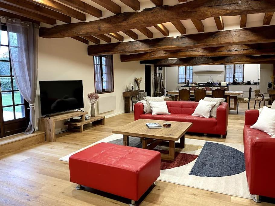 Maison Et Dependance Haut De Gamme Proche De Deauville-Trouville Les Authieux-sur-Calonne Exteriér fotografie